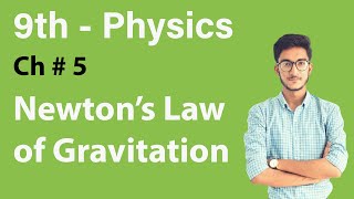 Newton's Law of Gravitation | 9 Class Ch 5 | Gravitation | Gravitational Force