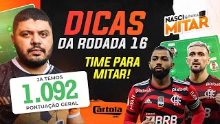 DICAS RODADA 16 - CARTOLA FC 2023 - RODADA 16