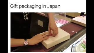 Gift packing new skills/ GIFT PACKING IN JAPAN / NEW STYLE GIFT PACKING/ AMAZING GIFT PACKING VIDEO