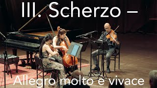 Beethoven String Trio op. 9 no. 3 in c minor - III. Scherzo – Allegro molto e vivace