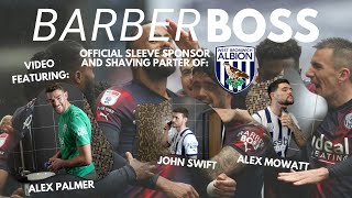 BarberBoss Makeover Magic: West Bromwich Albion Players' Stunning Transformations!