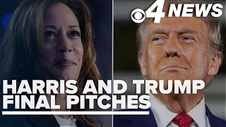 Donald Trump and Kamala Harris make final pitches for your vote