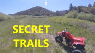 HONDA 350X SECRET TRAILS LOS PADRES NATIONAL FOREST