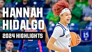 Hannah Hidalgo 2024 NCAA tournament highlights