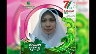 Harlah Fatayat NU ke 71 | Ranting Tlaga