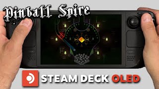 Pinball Spire | Steam Deck Oled Gameplay | Steam OS | Pinball Metroidvania