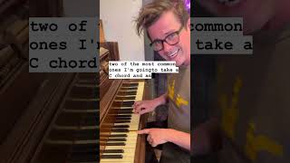 Piano Hack - Major to Relative Minor 7 Chord - make your life easier!