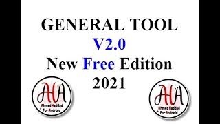 اداه General Tool V2.0جديد تعريب اجهز اندرود جميع الاصدارات