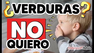 ¡No quiero verduras! 🥦😡 8 TRUCOS para que los niños COMAN VERDURAS