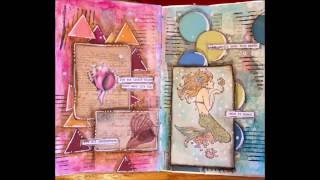 Art Journal Process  7- 19- 16