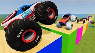 police🧑‍✈️monster👹 truck 🚙driving🛩️android gameplay