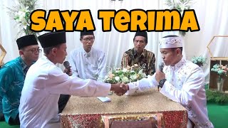 Akad nikah Sofil Fikri dan Risma Febri Rhomandona