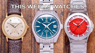 This Weeks Watches - Rare Grand Seiko, Gold Movado, Straum x Fratello, Oris, Bremont & More [EP183]