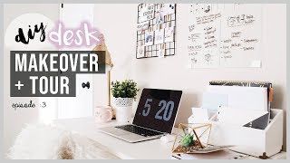 DIY Desk Makeover + Tour!