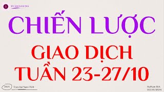 CHIẾN LƯỢC GIAO DỊCH TUẦN 23 - 27/10/23