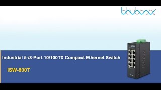 ISW-800T Industrial Compact Ethernet Switch