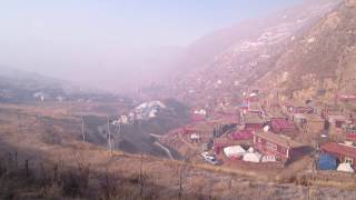 -20° Freezing morning in Larung Gar Sertar Monastery in Tibet 朝のチベット修道院