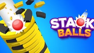 I playing  Stack Ball Game [3d] Mobile Game