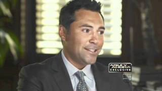 entrevista con oscar de la hoya " la pelea de su vida"parte 1 de 3