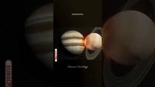 What If Jupiter and Saturn Collided #shorts #space #physics