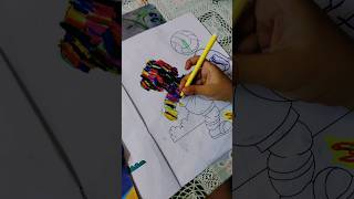 Unique way of coloring || Watch Till End 💥🔥😱 #shorts