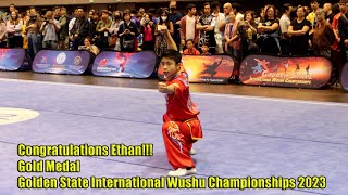 Ethan, Changquan (Long Fist) Gold Medal, Golden State International Wushu Championships 2023