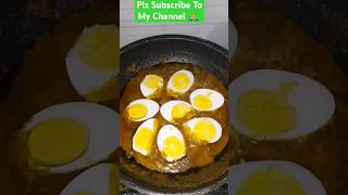 Recipe Of Egg Malai Gravy | Anda Malai Masala ☺️😆#viral #food #egg #youtubeshorts #trending #cooking