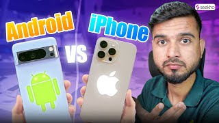 iPhone vs Android🤯Which is Better #iphone #android #seekho #seekhoapp #techupdates