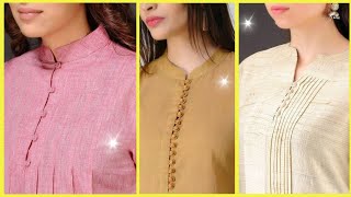 New Button Neck Designs 2023 | potli Front Button Neck Design Ideas | Trending | Fashion Mall.