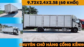 Xe Tải Faw Thùng Kín Container Chở Pallet (60 Khối) | Xe Nhập Khẩu Nguyên Chiếc