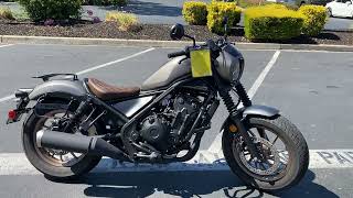 Contra Costa Powersports-Used 2023 Honda Rebel 500 Cafe' w/ABS brakes lightweight cruiser motorcycle