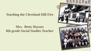 Teaching the Cleveland Hill Fire