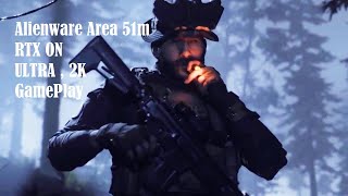 Call of Duty  Modern Warfare Warzone | 2K , Ultra , RTX ON | Alienware Area 51m