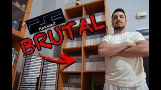 La BRUTAL 😱 COLECCIÓN de PS2 de Charli | MÁS de 300💙Juegos