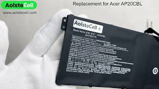 Replacement battery for Acer AP20CBL 11.5V 53Wh 3 cells