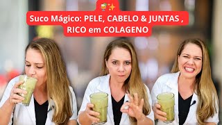 Suco Secreto: Beleza & Saúde em 1 Copo! 🍹🌟