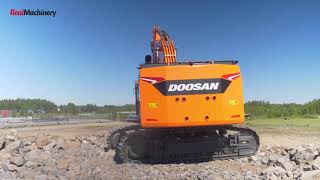 Uusi Doosan DX800LC-7 -  Tehokas mutta myös taloudellinen työkone