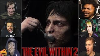 Gamers Reactions to the Scene "Skin and Bones" | The Evil Within 2