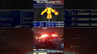 Final Fantasy VII Remake Comparison part 4 #finalfantasytiktok #finalfantasy #ffvii #ff7 #ff7remake