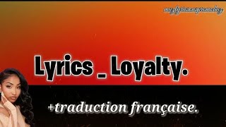 Shenseea - Loyalty (lyrics) & traduction française