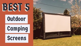 Best 5 Outdoor Camping Screens | Amazing 2020