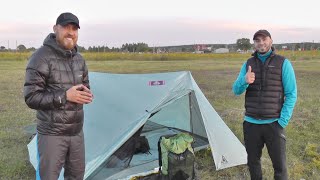 Про снарягу и еду + в гостях у легкоходов, про палатки и легкоходные рюкзаки. Слет ч.2