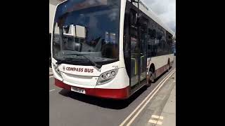 Compass Travel Enviro200 4120 Flying past