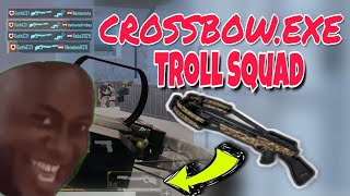 Crossbow.Exe Funny Moment - Troll Squad Enemy - Pubg Mobile