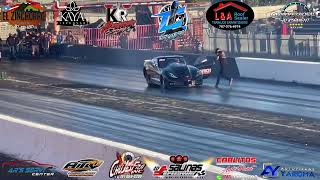 Mech Tech Corvette Isaias Rojas 3.77@201 Nuevo Record Al 1/8 En Salinas Speedway 1/21/22