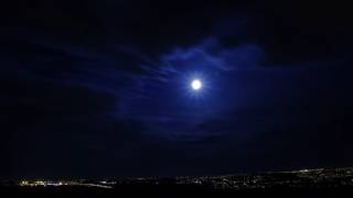 Long Exposure Time Lapse Otley Chevin Towards Leeds Bradford Airport