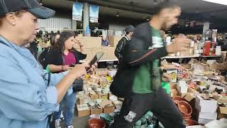 El mercado de las pulgas en Barcelona España, Mercado de Barcelona Encants