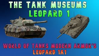 The Tank Museums Leopard 1 Vs World of Tanks Modern Armor's Leopard 1a1 -CW- Wot Console