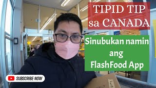 TIPID TIP SA CANADA: Sinubukan namin ang FlashFood App | Buhay Canada Pinoy | Pinoy in Canada