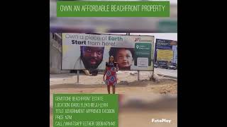 AFFORDABLE BEACHFRONT LAND IN IDADO, ELEKO. LAGOS NIGERIA 🇳🇬